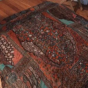 Large Hermes Silk Scarf/Wrap